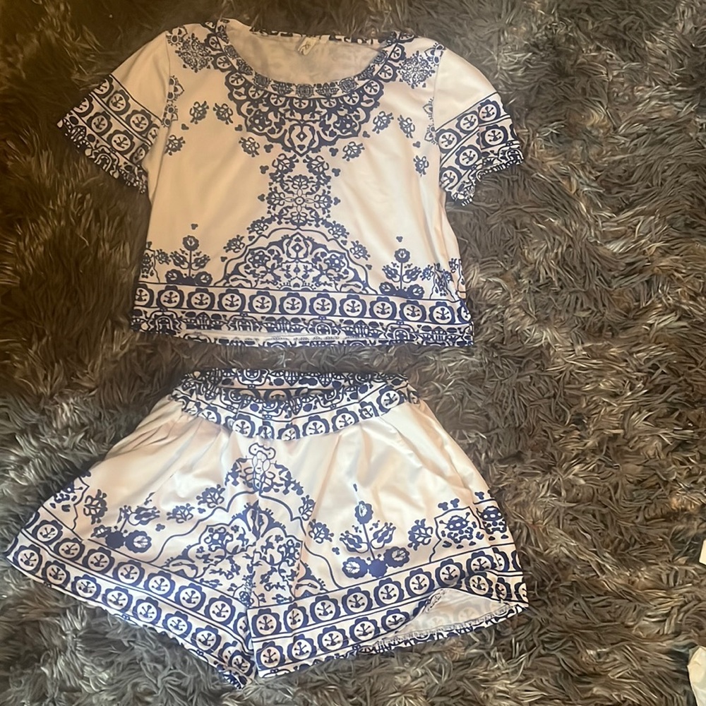 Shein two piece set